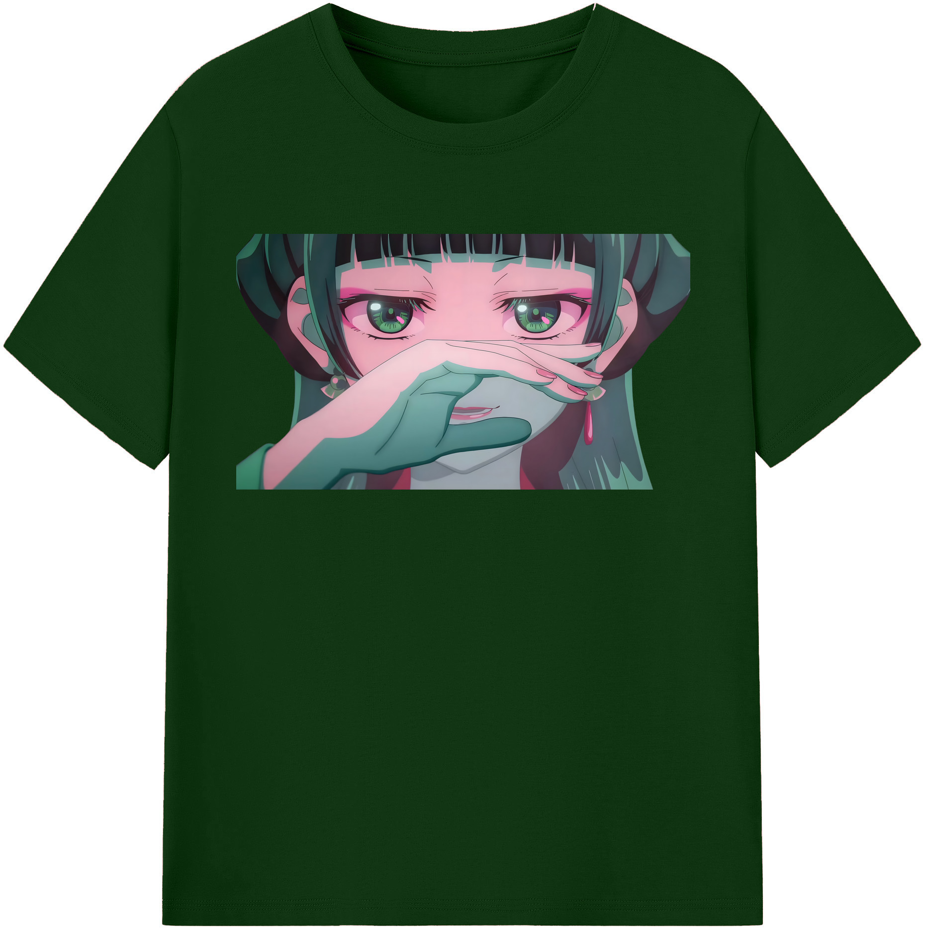 （画像用） 薬屋のひとりごと The Apothecary Diaries 綿100％半袖Tシャツ（フロントプリント）